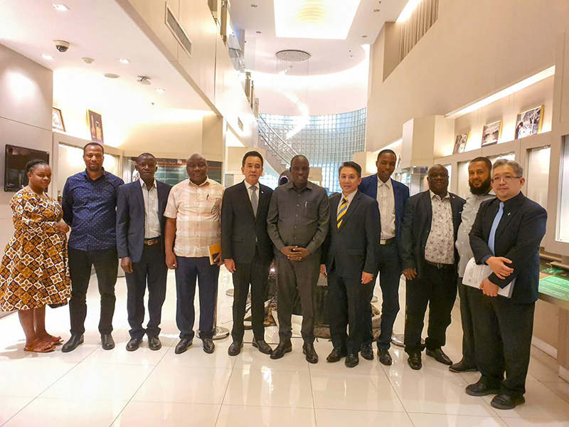 2022-12-21: GIT warmly welcomed Minister of Ministry of Minerals and delegation from Tanzania