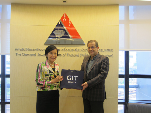 GIT จับมือสร้างความร่วมมือในการส่งเสริมอุตสาหกรรมอัญมณีและเครื่องประดับ ไทย - อิหร่าน
